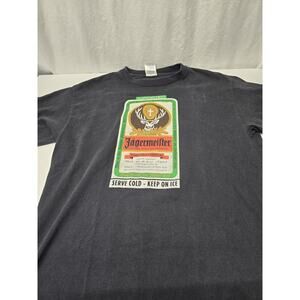 Vintage Jagermeister Band T-Shirt Size Medium, Shake Band Shirt Y2k